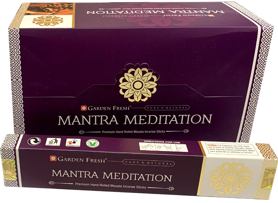 Incenso Garden Fresh Mantra Meditation masala 15g