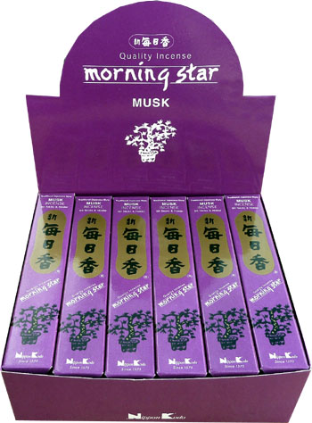 Incenso giapponese morning star muschio 50 bastoncini