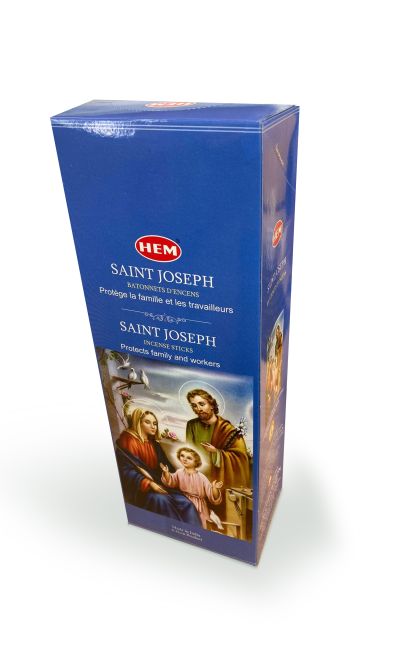 Incenso Hem Saint Joseph (blu) hexa 20g
