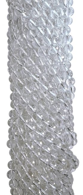 Perline di Cristallo di rocca da A 8mm su filo da 40cm