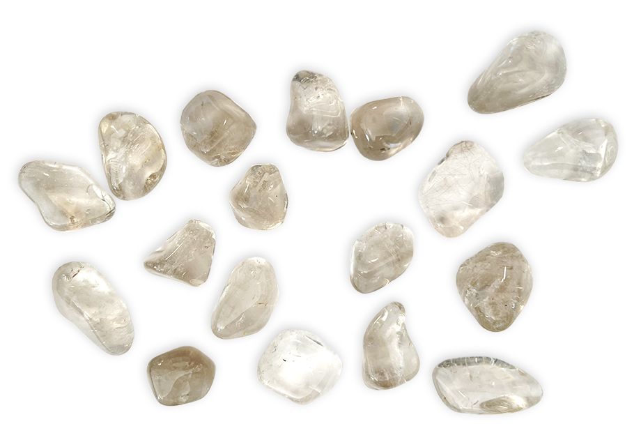 Pietre barilate Cristallo di rocca affumicato AB da 250g