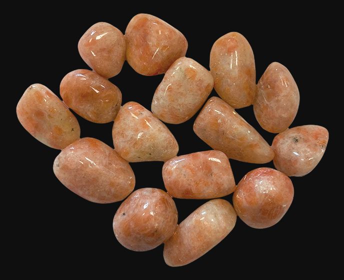 Pietre barilate pietra di sole A+ da 250g