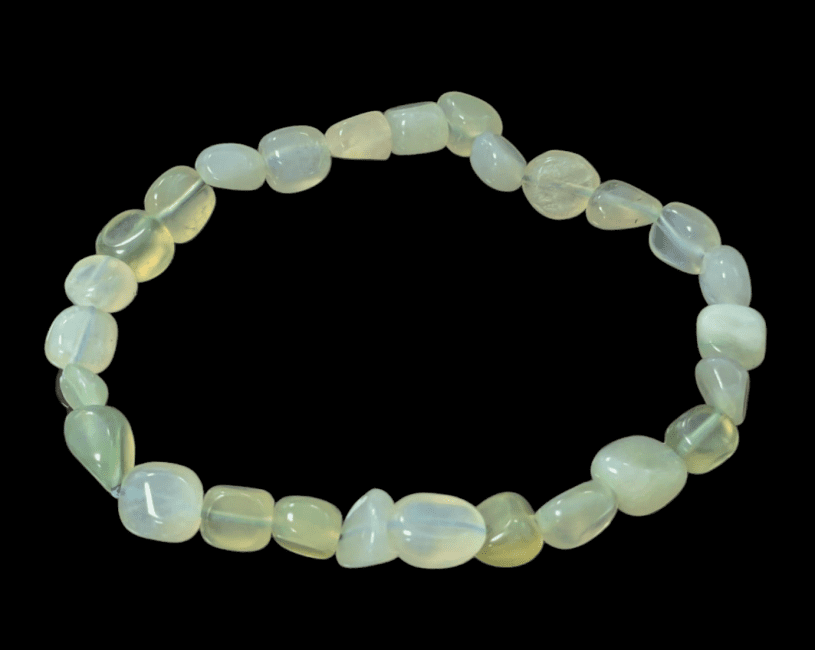 Bracciale di Jade dalla Cina A pietre rotolate