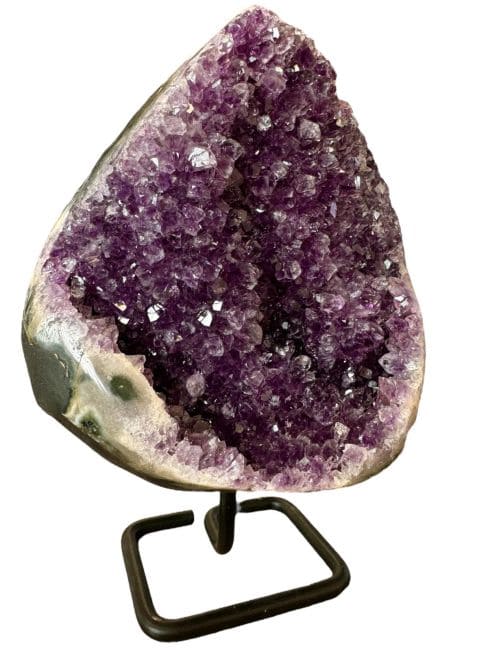 Geode di Ametista Brasile AA su base 3,5 kg