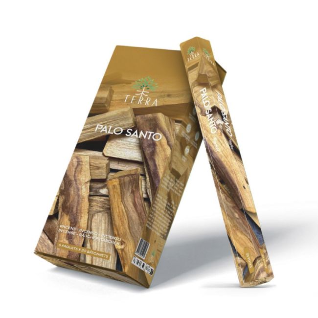 Incenso Terra Palo Santo hexa senza carbone 30gr