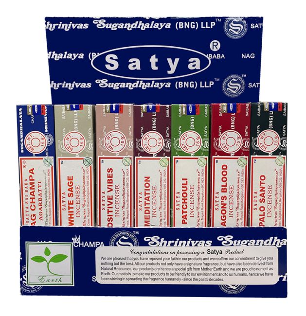 Espositore 7 Profumi Satya