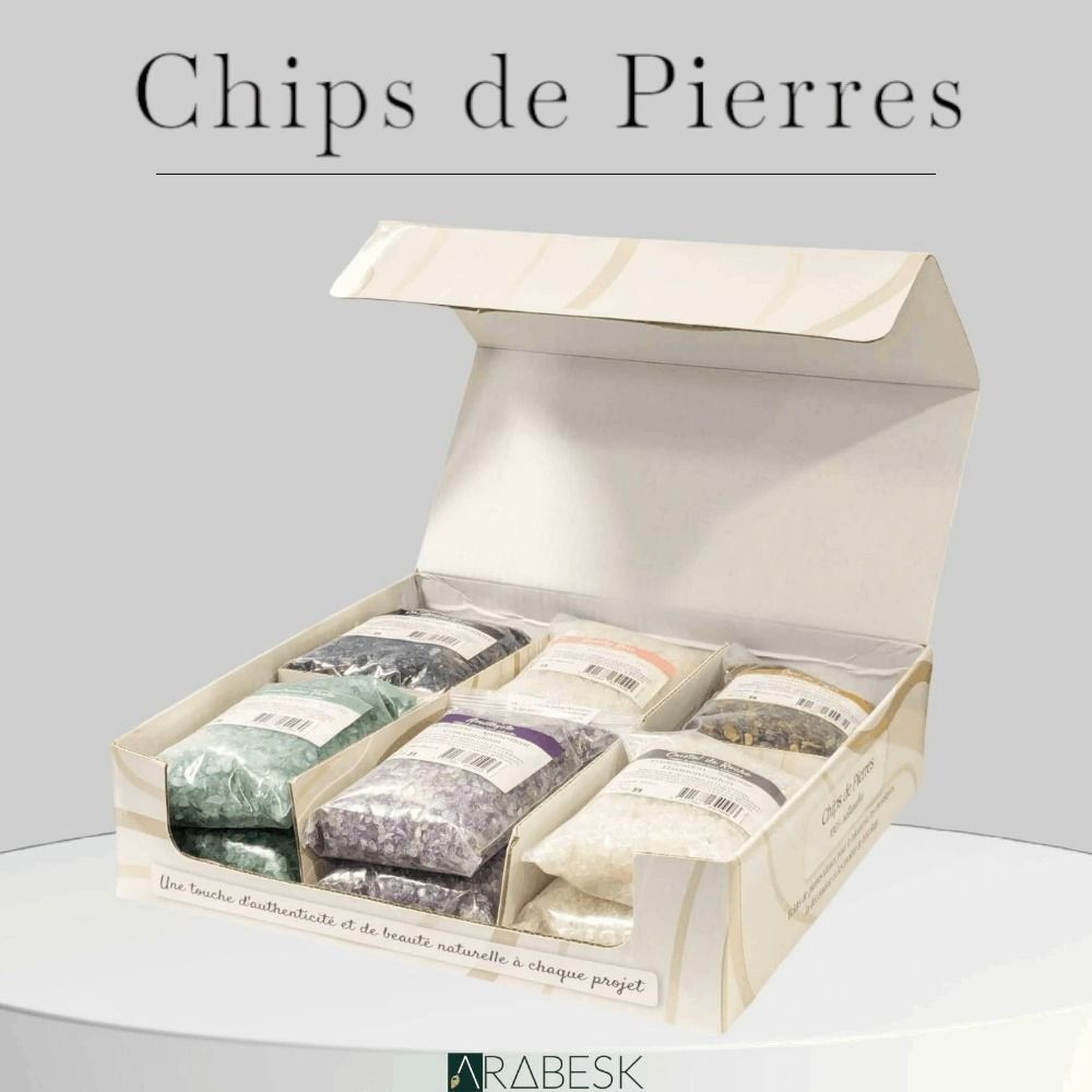 Espositore Pierres Chips da 250 g x 12 buste